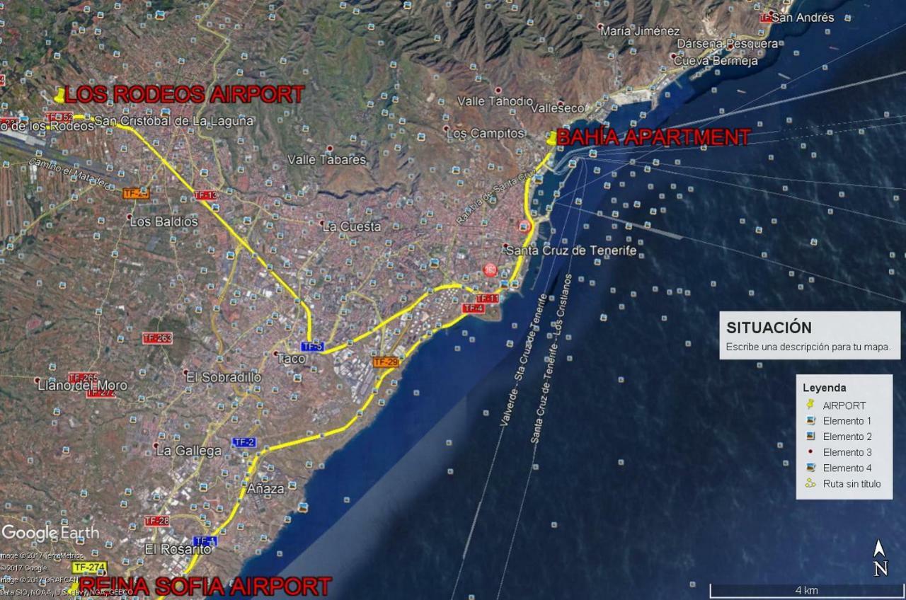Apartamento Vacacional Con Vistas Al Mar 圣克鲁斯-德特内里费 外观 照片